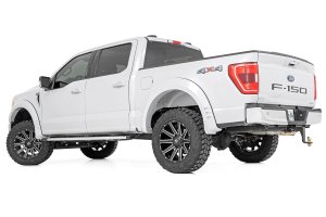Ford F-150 Fender Flares - Rough Country - SF1 - G4 Azure Gray - '21-'23